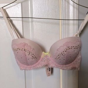 Victoria’s Secret lace/diamond bra.